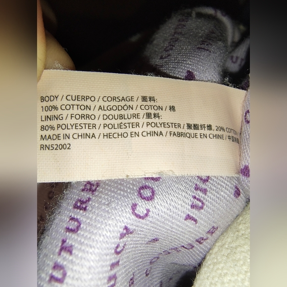 Juicy Couture Oatmeal Canvas Tote - Picture 8 of 11